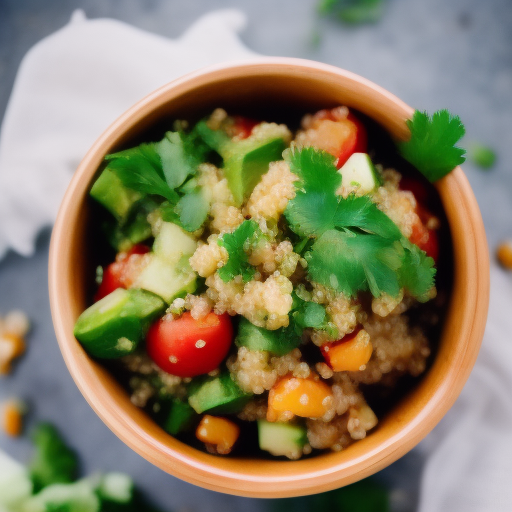 Ensalada de Quinoa y Aguacate