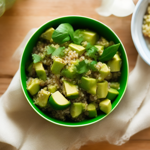 Ensalada de Quinoa y Aguacate