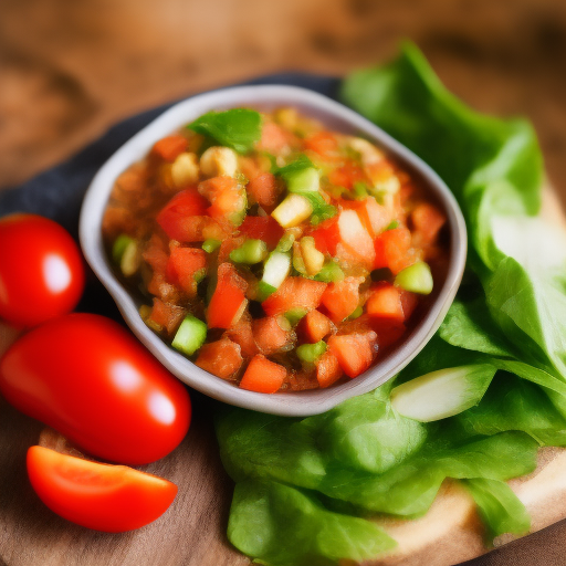 Ensalada de lentejas, aguacate y tomate