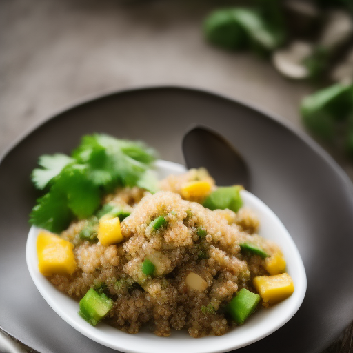 Ensalada de quinoa y aguacate