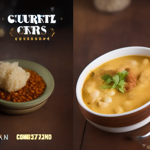 Curry cremoso de garbanzos y espinacas