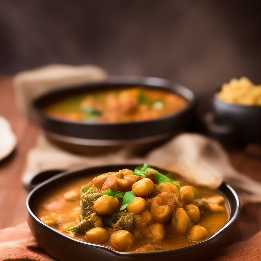 Curry de lentejas y espinacas