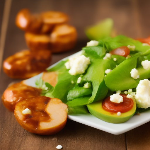 Ensalada de Lentejas con Aguacate y Feta