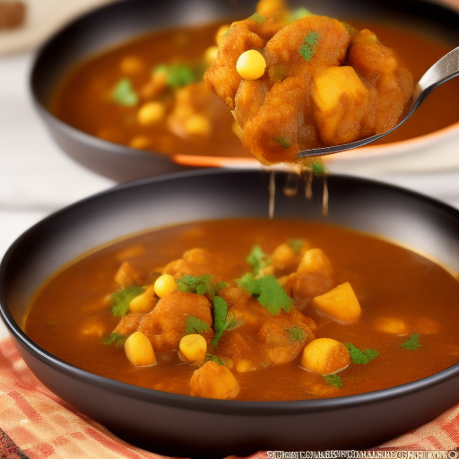 Curry de lentejas y espinacas con arroz integral