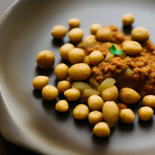 Curry de garbanzos y espinacas