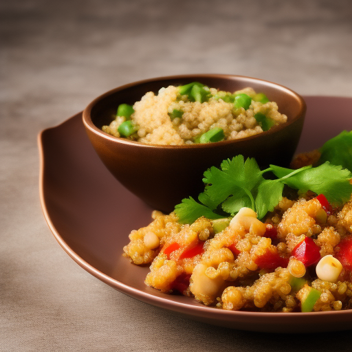 Ensalada de lentejas y quinoa