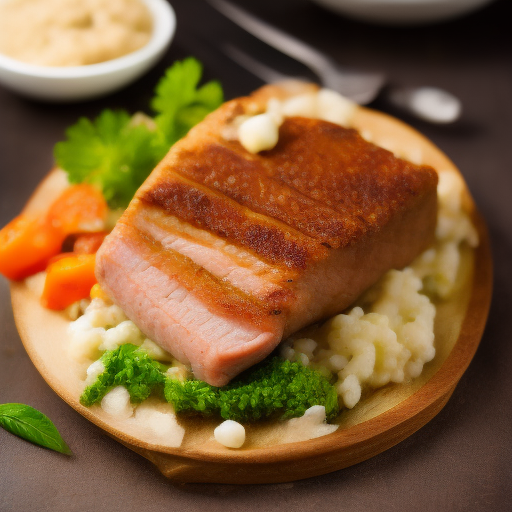 Filete de Cerdo con Salsa de Mostaza y Miel