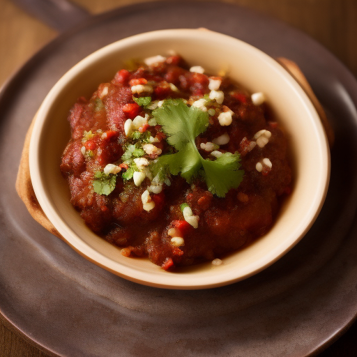 Carne asada con salsa de chile guajillo