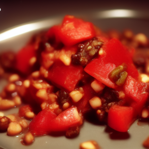 Filete de lomo con salsa de frutos rojos