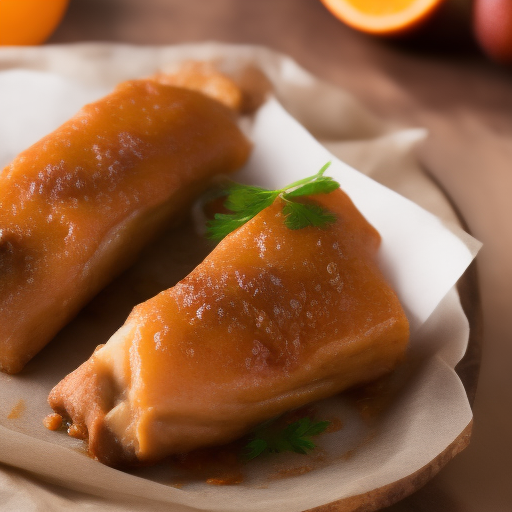 Costillas de cerdo con salsa de miel y mostaza