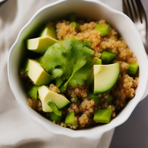 Ensalada de Quinoa y Aguacate