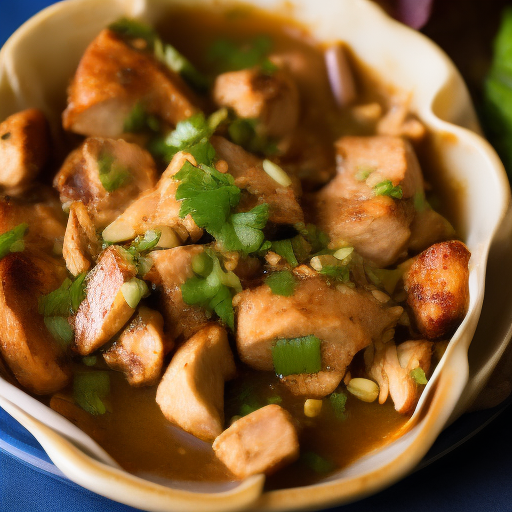 Ensalada de pollo asado con aderezo de mostaza y miel