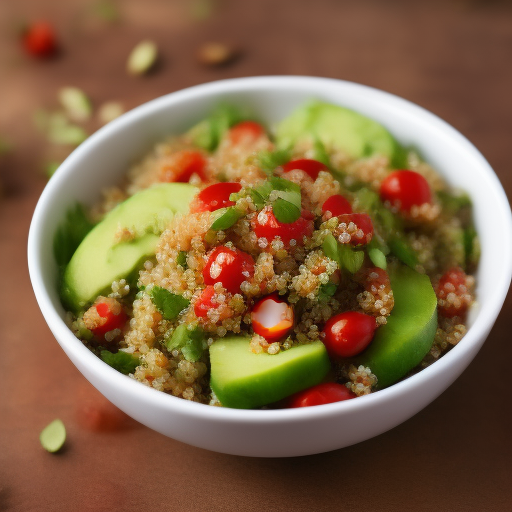 Ensalada de Quinoa y Aguacate