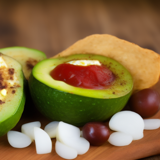 Deliciosa y saludable merienda de aguacate y huevo