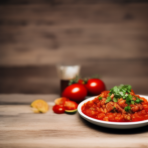 Huevos rancheros con salsa de tomate fresco