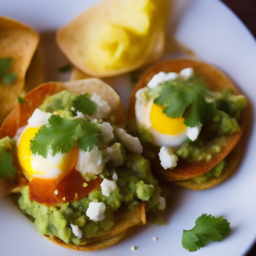 Huevos a la mexicana con guacamole: un desayuno lleno de sabor