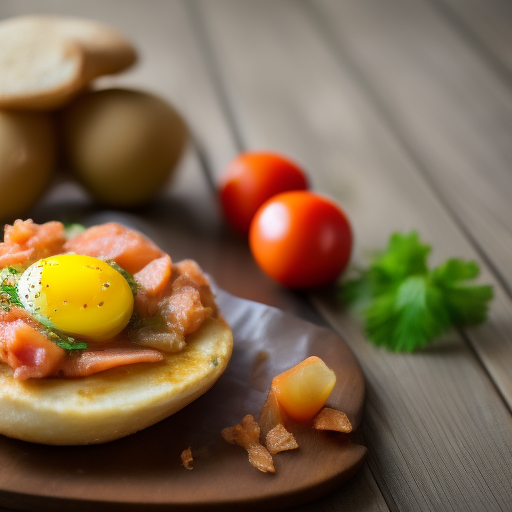 Huevos Benedictinos con Salmón Ahumado