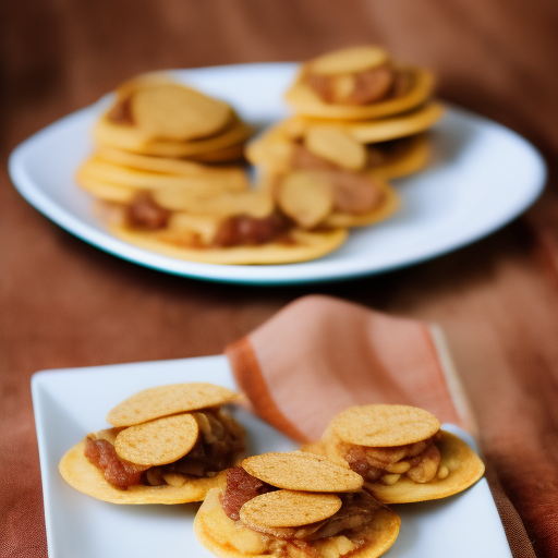 Tostadas francesas de avena y manzana