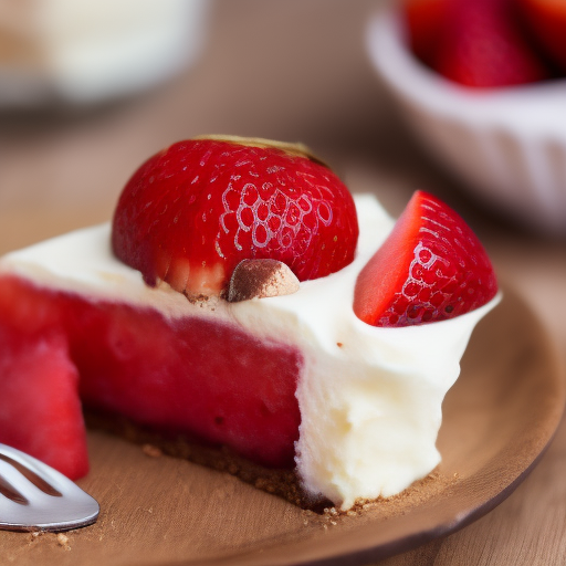 Tarta de Fresas y Chocolate Blanco: Una Combinación Dulce y Refrescante