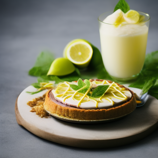 Cheesecake de arándanos y limón