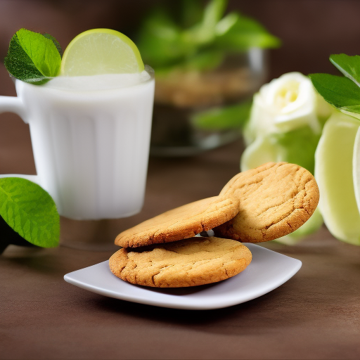 Mousse de limón con base de galleta