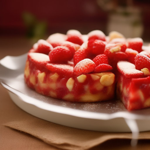 Tarta de queso y frutos rojos sin horno