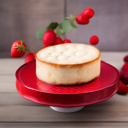 Tarta de queso y frutos rojos sin horno