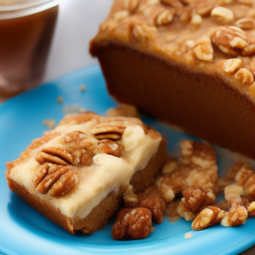 Bizcocho de zanahoria y nueces con glaseado de queso crema