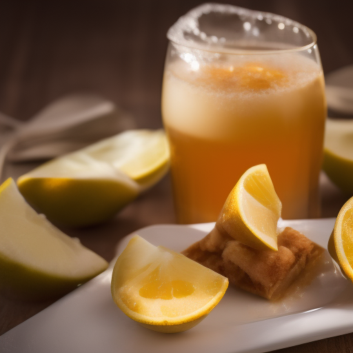 Tarta de coco y limón